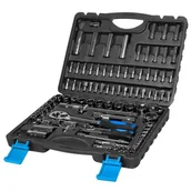 Klucze i nasadki - Mega Zestaw 94 sztuk nasadek i końcówek 1/2,1/4 4-32 mm 58094 PX-MG58094 - miniaturka - grafika 1