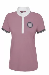 PIKEUR Koszulka konkursowa ENJA mauve - Koszulki jeździeckie - miniaturka - grafika 1