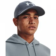 Czapki damskie - Męska czapka z daszkiem Under Armour Men's UA Blitzing - szara - miniaturka - grafika 1