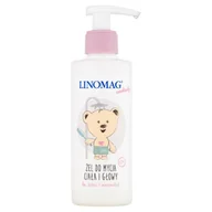 Kosmetyki kąpielowe dla dzieci - Ziołolek Linomag Żel do mycia ciała i głowy 200ml - miniaturka - grafika 1