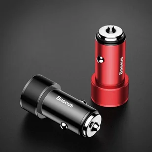Baseus Baseus Small Screw inteligentna ładowarka samochodowa 2x USB Quick Charge 3.0 QC 3.0 36W czarny (CAXLD-B01) hurtel-40807-0 - Ładowarki samochodowe - miniaturka - grafika 20