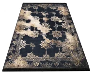 Dywany - Czarny elegancki dywan B4-S16 - miniaturka - grafika 1