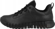 Buty trekkingowe męskie - Buty trekkingowe męskie Ecco Ecco Gruuv M Lea GTX 525224-01001 Czarne 42 - miniaturka - grafika 1