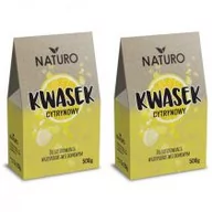 Inne artykuły czyszczące - Naturo Kwasek cytrynowy do zastosowania w gospodarstwie domowym zestaw 2 x 500 g - miniaturka - grafika 1