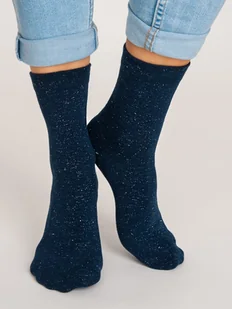 SKARPETY NOVITI SB012-W-04 (kolor granat-srebrny, rozmiar 35-38) - Skarpetki damskie SKARPETY NOVITI SB012-W-04 (kolor granat-srebrny, rozmiar 35-38) - Skarpetki damskie - miniaturka - grafika 1