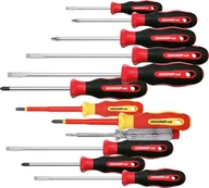 Śrubokręty - Gedore Gedore Red 2K Screwdriver set XXL, 12 parts red / black, incl. Phase tester - miniaturka - grafika 1