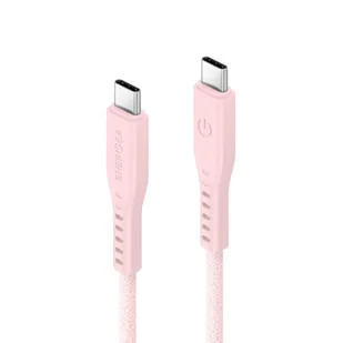 ENERGEA kabel Flow USB-C - USB-C 1.5m różowy/pink 240W 5A PD Fast Charge - Kable - miniaturka - grafika 8