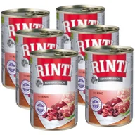 Mokra karma dla psów - Rinti Kennerfleisch Rind karma mokra dla psa - wołowina 6x400g - miniaturka - grafika 1