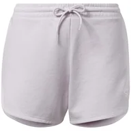 Spodenki damskie - Damskie Spodenki REEBOK RI FRENCH TERRY SHORT HB2307 – Fioletowy - miniaturka - grafika 1