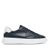 Sneakersy męskie - Sneakersy Philippe Model A006053 BTLU V016 Granatowy - miniaturka - grafika 1