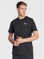 Koszulki męskie - Under Armour T-Shirt Ua Logo Embroidered 1373997 Czarny Relaxed Fit - miniaturka - grafika 1
