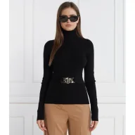 Swetry damskie - Liu Jo Golf | Slim Fit - miniaturka - grafika 1