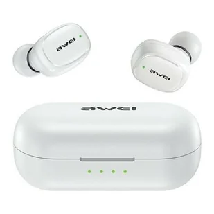 AWEI 5.1 T13 Pro TWS + stacja dokująca biały/white - Słuchawki - miniaturka - grafika 1