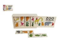 Gry planszowe - Domino drewniane. Zwierzęta Hipo - miniaturka - grafika 1