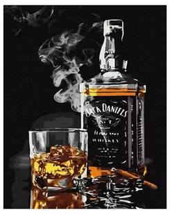 Malowanie po numerach - Jack Daniels 40x50cm - Twoje Hobby - Malowanie po numerach - miniaturka - grafika 1