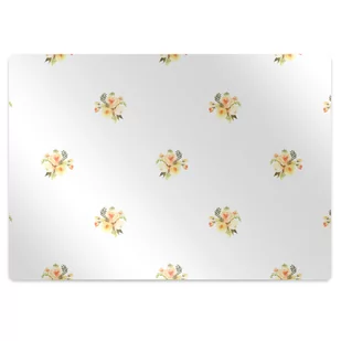 Podkładka pod krzesło Mini bukiety 120x90 cm - Podnóżki, podpórki, podkładki - miniaturka - grafika 1