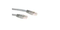Kable miedziane - Kabel sieciowy CAT5e U/UTP, CCA, 1 m, szary - miniaturka - grafika 1