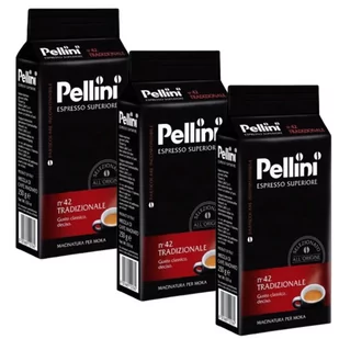 3x Kawa mielona PELLINI espresso n'42 Tradizionale 250g - Kawa - miniaturka - grafika 1