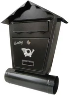 Skrzynki na listy - Metalbud Skrzynka Na Listy A-4 Czarna SKL A4 403 5906720521403 - miniaturka - grafika 1