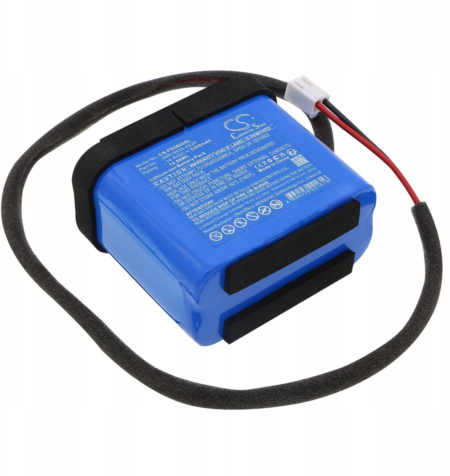 Akumulator Bateria Typu Inr18650-4s2p Do Philips Sd80 Sd93 Outdoor Speaker / Cs-psd800sl