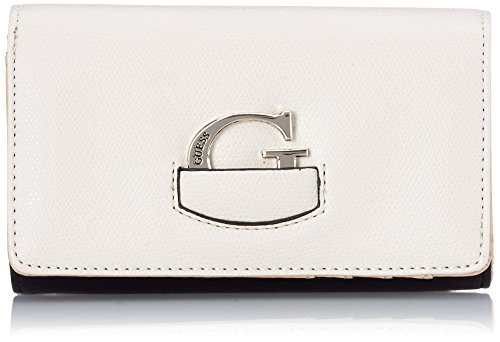 Guess Damski organizer Lexxi Flap portfel, rozmiar uniwersalny, szary - szary (stone Multi) - jeden rozmiar