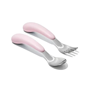 OXO Sztućce Metalowe 12m+ Blossom - Sztućce dla dzieci - miniaturka - grafika 1