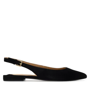Sandały LAUREN RALPH LAUREN 802967746001 Czarny - Sandały damskie - miniaturka - grafika 1