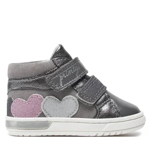 Sneakersy Primigi 6904533 M Szary - Buty dla dziewczynek - miniaturka - grafika 1