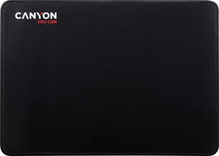 Podkładka po mysz Canyon 350x250 mm MP-4 (CNE-CMP4) Czarna - Podkładki pod mysz - miniaturka - grafika 1