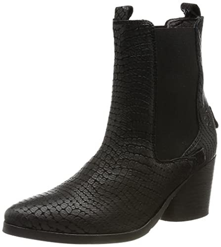 Fly London Damskie botki Aden824fly, Czarny - 38 EU