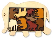 Łamigłówki - Recent Toys łamigłówka Elephant Parade - miniaturka - grafika 1