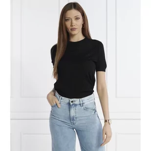 BOSS Wełniany sweter Falyssiasi | Regular Fit - Swetry damskie - miniaturka - grafika 1