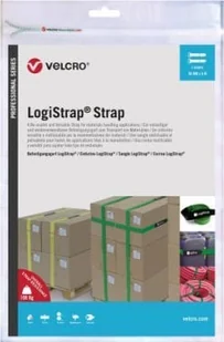 Velcro Pasek VELCRO Logistrap 50 mm x 6 m, 2 sztuki, zielony - Taśmy klejące - miniaturka - grafika 1