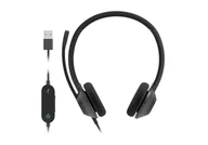 Słuchawki - Cisco Headset 322 Przewodowa Opaska na głowę Biuro/centrum telefoniczne USB Typu-A Czarny - miniaturka - grafika 1