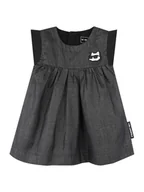 Sukienki i spódniczki dla dziewczynek - Karl Lagerfeld Kids Sukienka codzienna Z30514 S Szary Regular Fit - miniaturka - grafika 1