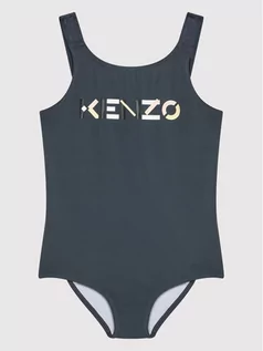 Stroje kąpielowe - Kenzo Kids Strój kąpielowy K10050 Szary - grafika 1