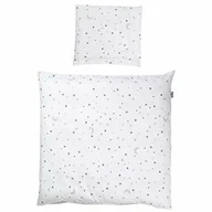 Łóżeczka i kojce - Roba Pościel Kołyskowa 2-Częściowa, Zestaw Do Kołyski"Magia Gwiazd Szara", Pościel Dziecięca 80 X 80 Cm, 100% Bawełna - miniaturka - grafika 1