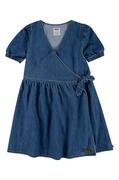 Sukienki - Levi's Levi's sukienka jeansowa dziecięca kolor granatowy mini rozkloszowana - miniaturka - grafika 1