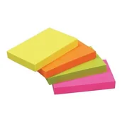 Etykiety samoprzylepne i bloki etykiet - Notes samoprzylepny 51x76mm 80 kartek neonowy CENTRUM 1szt. /82211/ - miniaturka - grafika 1