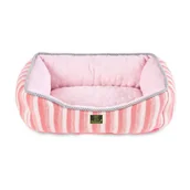 Legowiska dla kotów - PETLOVE Legowisko dla psa różowe 47x39x12cm [LEG194XSPK] - miniaturka - grafika 1