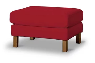 Dekoria pl pl Pokrowiec na podnóżek Karlstad czerwony 61 x 79 x 44 cm Etna 622-705-60 - Pokrowce na meble - miniaturka - grafika 1