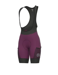 Spodenki rowerowe damskie Alé Cycling Off Road Stones Cargo XL Bordowy - Spodenki rowerowe - miniaturka - grafika 1