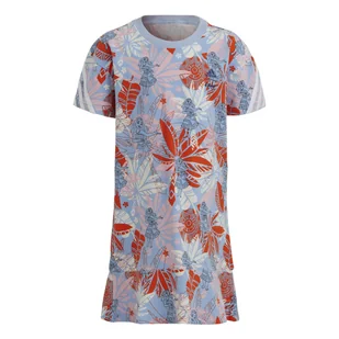 Dziecięca Sukienka ADIDAS LG DY MNA DRESS HR9495 – Niebieski - Sukienki i spódniczki dla dziewczynek - miniaturka - grafika 1