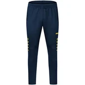 Spodnie rowerowe - JAKO Damskie spodnie treningowe Challenge Premium damskie morski/żółty neonowy 42 - miniaturka - grafika 1