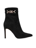 Botki damskie - Nine West Botki CEO-LANA-01 Czarny - miniaturka - grafika 1