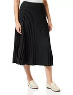 Spódnice - French Connection Damska spódnica Ella Crepe, lekka, plisowana, czarna, M, Czarny, M - miniaturka - grafika 1