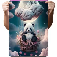 Zabawki kreatywne - Haft Diamentowy Diamond Painting,DIAMENTOWY MALARZ,Obraz DIY 5D,Mozaika Diamentowa 30x40, Panda - miniaturka - grafika 1