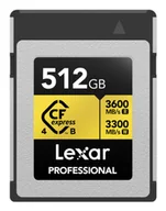 Karty pamięci - Lexar LCXEXP4512G-RNENG pamięć flash 512 GB CFexpress typ B - miniaturka - grafika 1