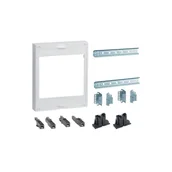 Rozdzielnie elektryczne - Hager polo Zestaw dla 2 rozłączników NH00/NH000 z szynami TS35 Univers NHC 300x250mm UC21ST0 UC21ST0 - miniaturka - grafika 1