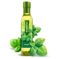 Olej spożywczy - Kujawski KUJAWSKI OLEJ RZEPAKOWY Z PIERWSZEGO TŁOCZENIA Z BAZYLIĄ 0,25 L - miniaturka - grafika 1